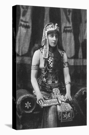 Lillie Langtry as Cleopatra, C1890-null-Stretched Canvas