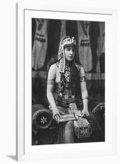 Lillie Langtry as Cleopatra, C1890-null-Framed Giclee Print