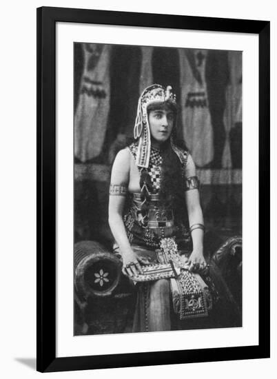 Lillie Langtry as Cleopatra, C1890-null-Framed Giclee Print