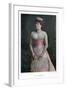 Lillie Langtry, British Actress, 1901-W&d Downey-Framed Giclee Print