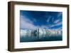 Lilliehook Glacier and reflection on arctic waters. Lilliehookfjorden, Spitsbergen Island, Norway.-Sergio Pitamitz-Framed Photographic Print