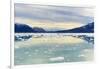 Lilliehook Glacier in Lilliehook Fjord, a Branch of Cross Fjord, Spitsbergen Island-G&M Therin-Weise-Framed Photographic Print