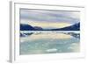 Lilliehook Glacier in Lilliehook Fjord, a Branch of Cross Fjord, Spitsbergen Island-G&M Therin-Weise-Framed Photographic Print