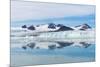 Lilliehook Glacier in Lilliehook Fjord, a Branch of Cross Fjord, Spitsbergen Island-G&M Therin-Weise-Mounted Photographic Print