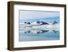 Lilliehook Glacier in Lilliehook Fjord, a Branch of Cross Fjord, Spitsbergen Island-G&M Therin-Weise-Framed Photographic Print