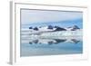 Lilliehook Glacier in Lilliehook Fjord, a Branch of Cross Fjord, Spitsbergen Island-G&M Therin-Weise-Framed Photographic Print