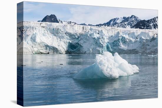 Lilliehook Glacier, Spitzbergen, Svalbard Islands, Norway, Scandinavia, Europe-Sergio Pitamitz-Stretched Canvas