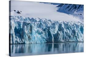 Lilliehookbreen Glacier, Spitsbergen, Svalbard Islands, Norway.-Sergio Pitamitz-Stretched Canvas