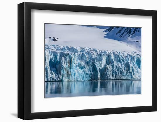 Lilliehookbreen Glacier, Spitsbergen, Svalbard Islands, Norway.-Sergio Pitamitz-Framed Photographic Print