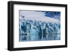 Lilliehookbreen Glacier, Spitsbergen, Svalbard Islands, Norway.-Sergio Pitamitz-Framed Photographic Print