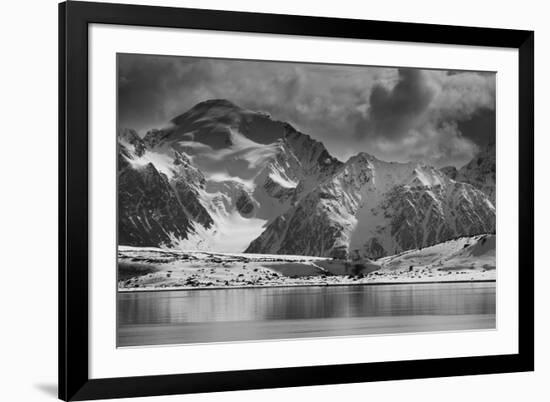 Lilliehookbreen Glacier, Spitsbergen, Svalbard Islands, Norway.-Sergio Pitamitz-Framed Photographic Print