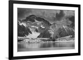 Lilliehookbreen Glacier, Spitsbergen, Svalbard Islands, Norway.-Sergio Pitamitz-Framed Photographic Print