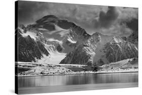 Lilliehookbreen Glacier, Spitsbergen, Svalbard Islands, Norway.-Sergio Pitamitz-Stretched Canvas