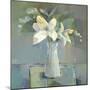 Lillies and Freesias-Sarah Simpson-Mounted Giclee Print