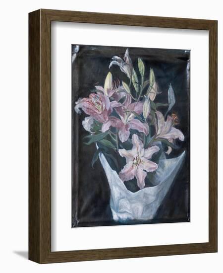 Lillies from the Market, 2008-Caroline Hervey-Bathurst-Framed Giclee Print