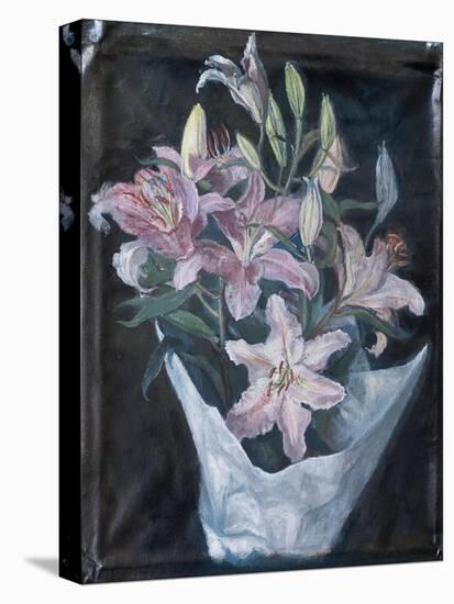 Lillies from the Market, 2008-Caroline Hervey-Bathurst-Stretched Canvas