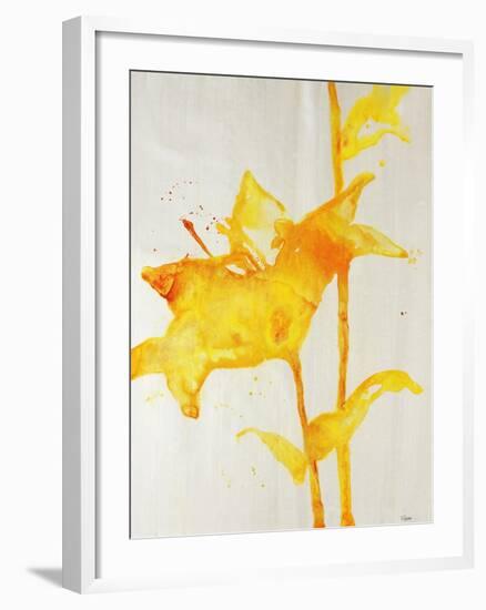 Lillies I-Rikki Drotar-Framed Giclee Print