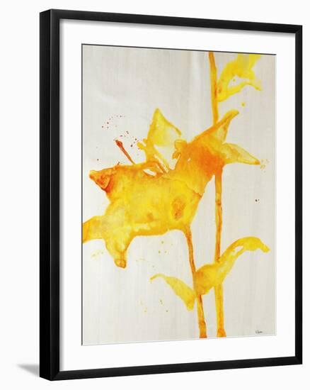 Lillies I-Rikki Drotar-Framed Giclee Print