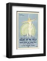 Lillies Of The Field - 1924-null-Framed Giclee Print