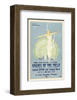 Lillies Of The Field - 1924-null-Framed Giclee Print