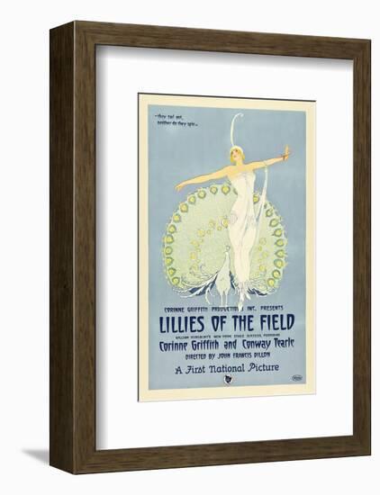 Lillies Of The Field - 1924-null-Framed Giclee Print