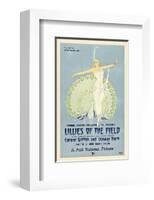 Lillies Of The Field - 1924-null-Framed Giclee Print