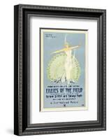 Lillies Of The Field - 1924-null-Framed Giclee Print