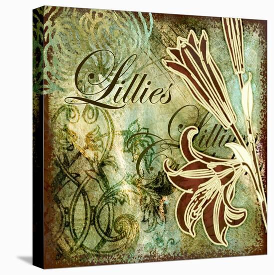 Lillies-Viv Eisner-Stretched Canvas