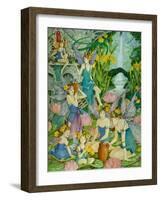 Lillies-Linda Ravenscroft-Framed Giclee Print