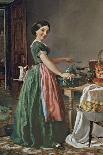 Domestic Happiness, 1849-Lilly Martin Spencer-Mounted Giclee Print