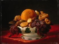Oranges, Nuts and Figs, 1860S (Oil on Panel)-Lilly Martin Spencer-Giclee Print