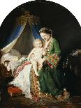 Domestic Happiness, 1849-Lilly Martin Spencer-Framed Giclee Print