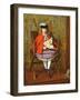 Lilly Noble, 1863-64-John Everett Millais-Framed Giclee Print