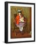 Lilly Noble, 1863-64-John Everett Millais-Framed Giclee Print