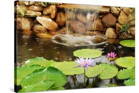 Lilly Pond-Jan Michael Ringlever-Stretched Canvas