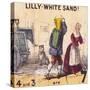 Lilly-White Sand!, Cries of London, C1840-TH Jones-Stretched Canvas