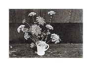 Flowers on Table-Lilo Raymond-Laminated Art Print