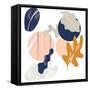 Lilting Leaves-Christine Niya-Framed Stretched Canvas