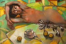 Portrait of Nude Female-Lilun-Art Print