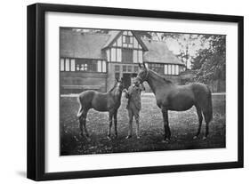 Lily Agnes, with Orelio by Bend Or, Winner of £4955, 1894-null-Framed Giclee Print