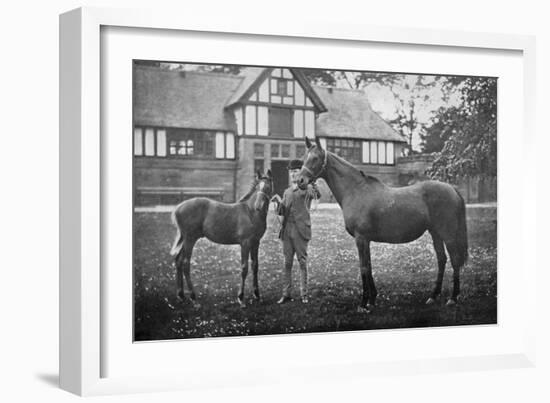 Lily Agnes, with Orelio by Bend Or, Winner of £4955, 1894-null-Framed Giclee Print