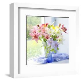 Lily Bouquet-Judy Stalus-Framed Art Print