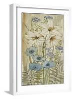 Lily Chinoiserie I-Tim OToole-Framed Art Print