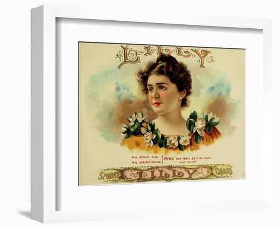 Lily Cig-null-Framed Giclee Print