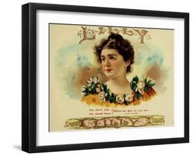 Lily Cig-null-Framed Giclee Print