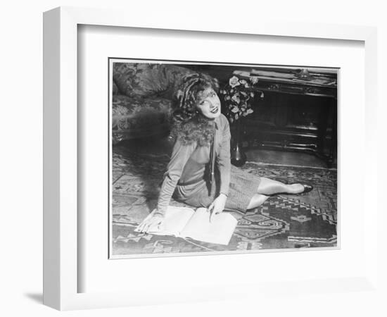 Lily Damita-null-Framed Photographic Print