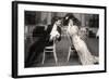 Lily Elsie and Joseph Coyne in the Merry Widow, 1907-Foulsham and Banfield-Framed Photographic Print