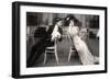 Lily Elsie and Joseph Coyne in the Merry Widow, 1907-Foulsham and Banfield-Framed Photographic Print