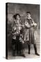 Lily Elsie and Joseph Coyne in the Merry Widow, 1908-Foulsham and Banfield-Stretched Canvas