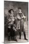 Lily Elsie and Joseph Coyne in the Merry Widow, 1908-Foulsham and Banfield-Mounted Photographic Print